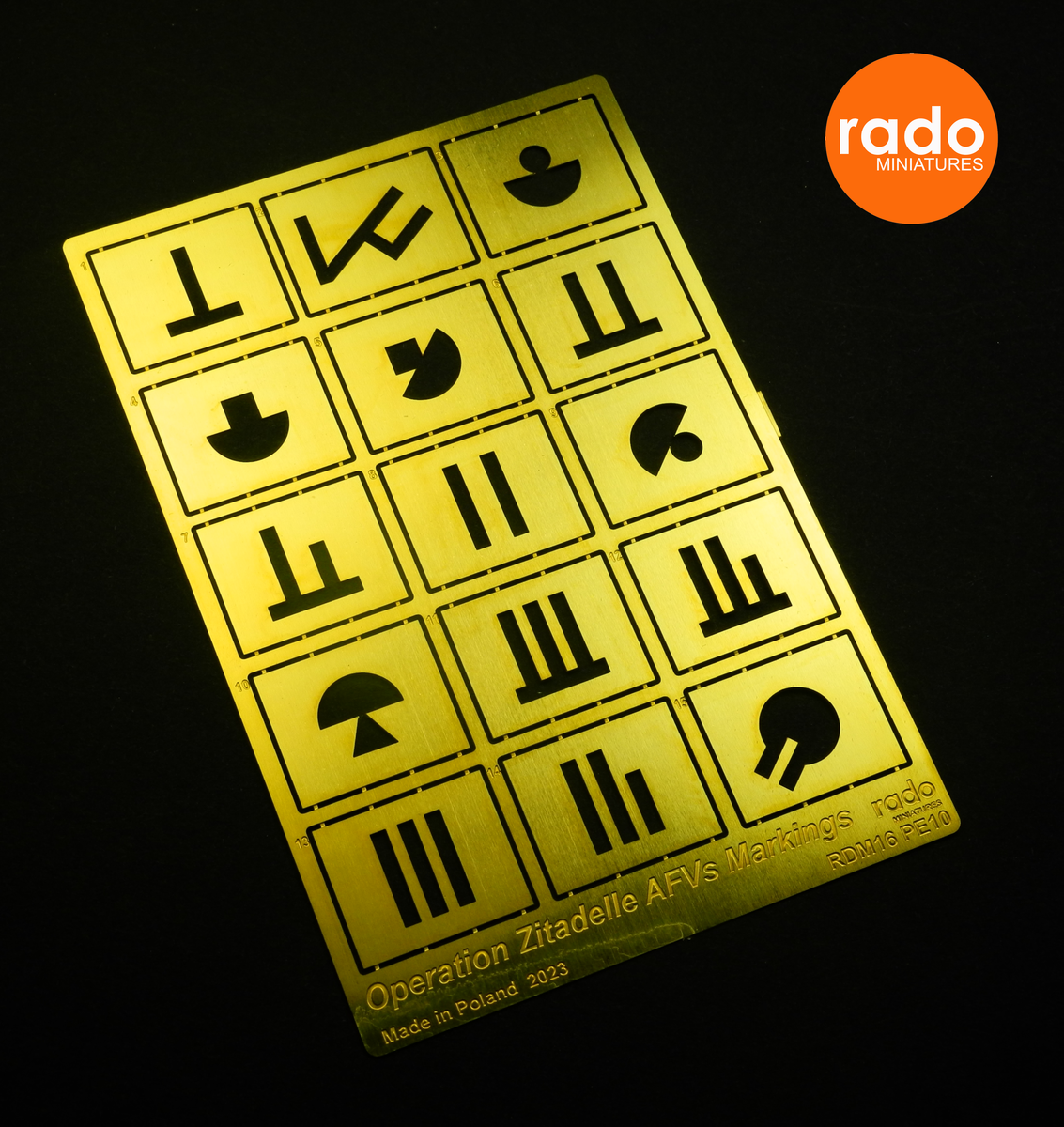 Rdm16pe10 rado miniatures
